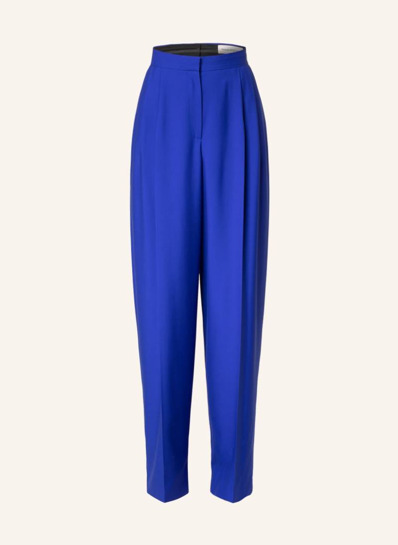 Alexander Mcqueen Marlenehose blau von alexander mcqueen