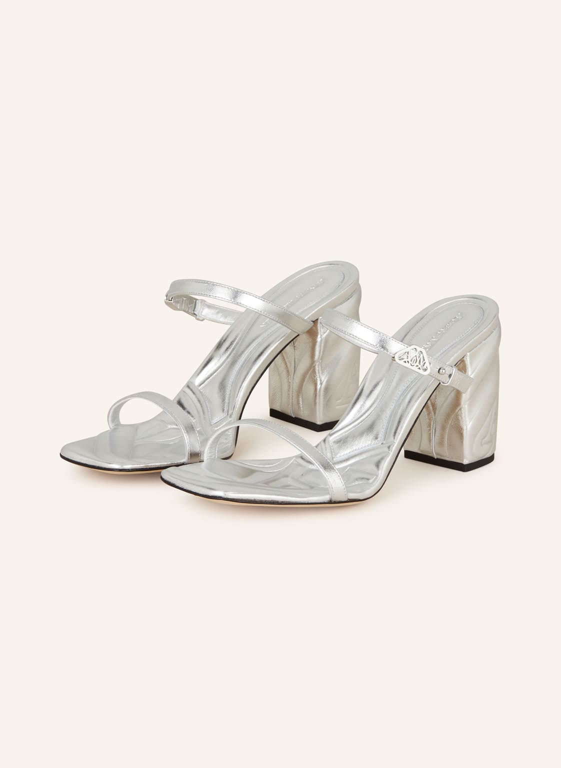 Alexander Mcqueen Mules silber Alexander Mcqueen Mules silber von alexander mcqueen