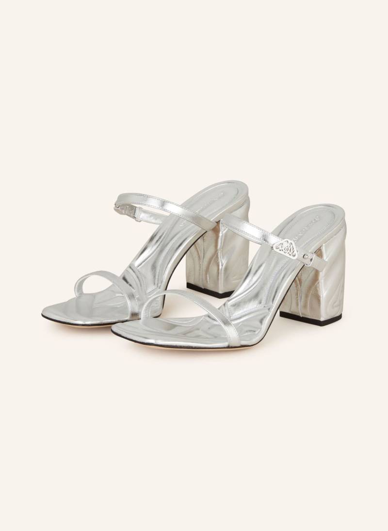 Alexander Mcqueen Mules silber Alexander Mcqueen Mules silber von alexander mcqueen