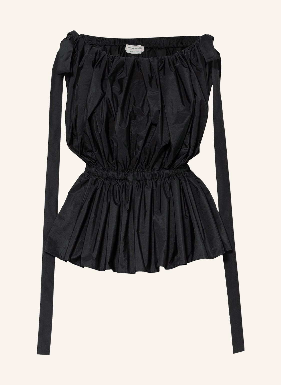 Alexander Mcqueen Off-Shoulder-Bluse schwarz Alexander Mcqueen Off-Shoulder-Bluse schwarz von alexander mcqueen