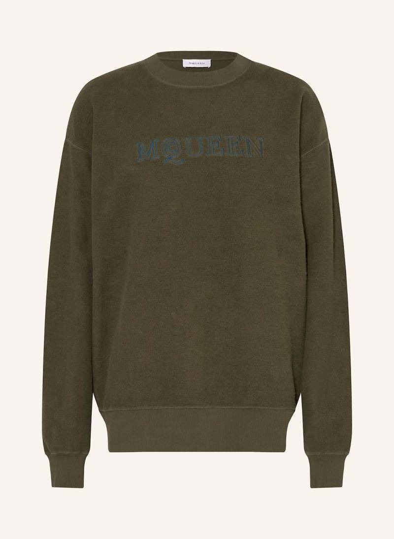 Alexander Mcqueen Oversized-Sweatshirt gruen von alexander mcqueen