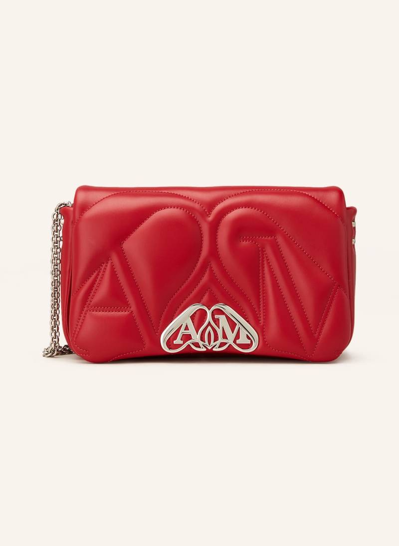 Alexander Mcqueen Schultertasche The Seal Small rot von alexander mcqueen