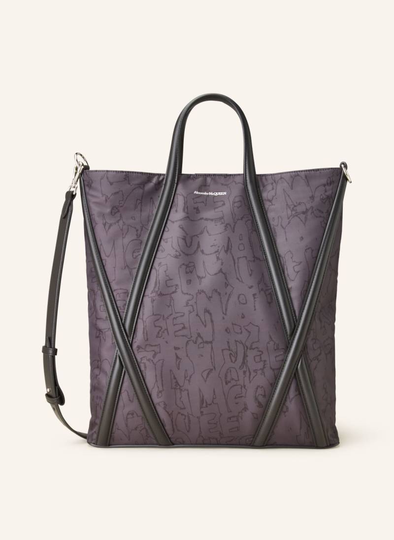 Alexander Mcqueen Shopper Harnes schwarz von alexander mcqueen