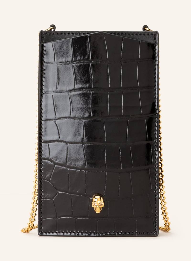 Alexander Mcqueen Smartphone-Tasche schwarz von alexander mcqueen