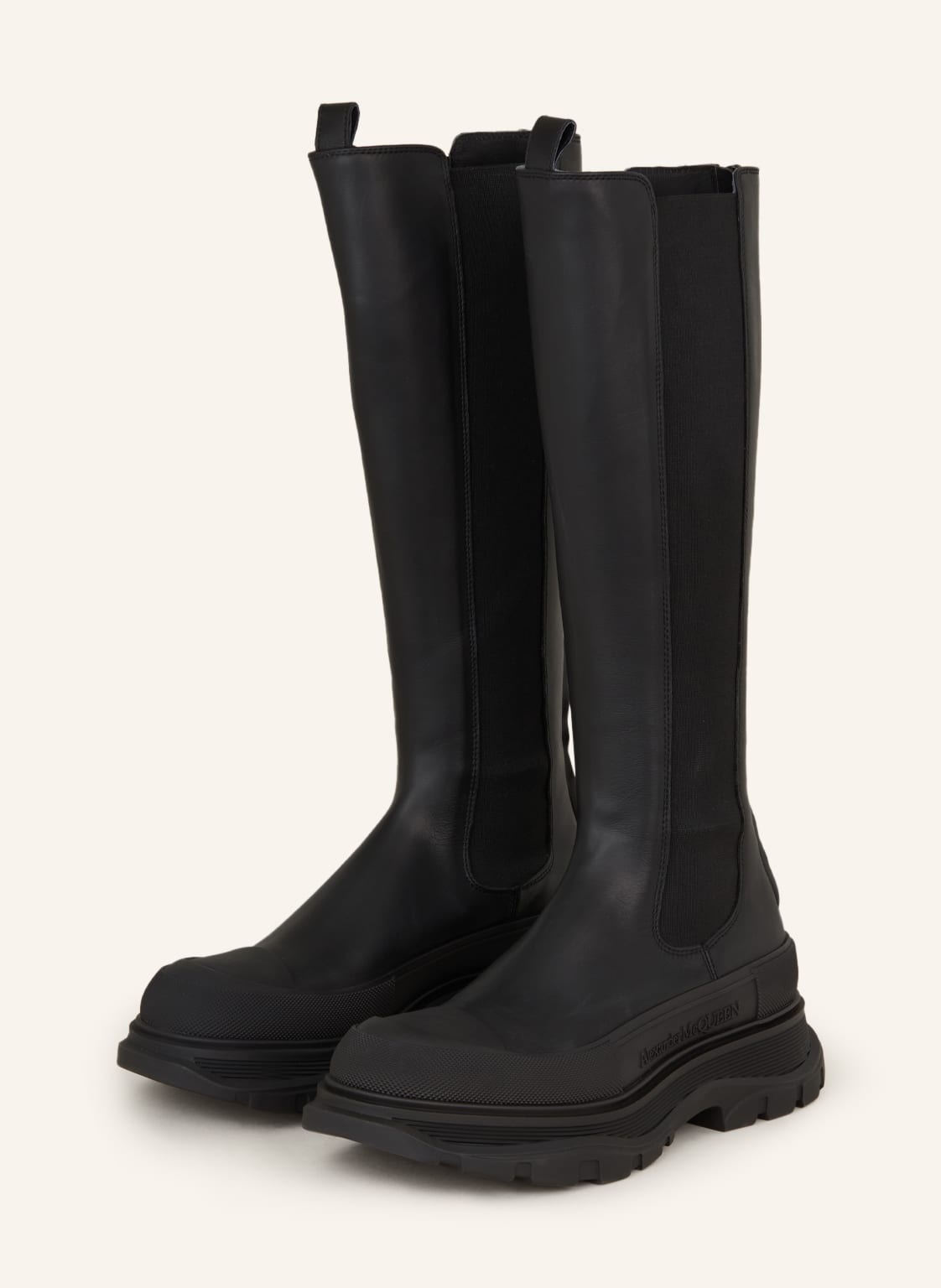 Alexander Mcqueen Stiefel Tread Slick schwarz von alexander mcqueen