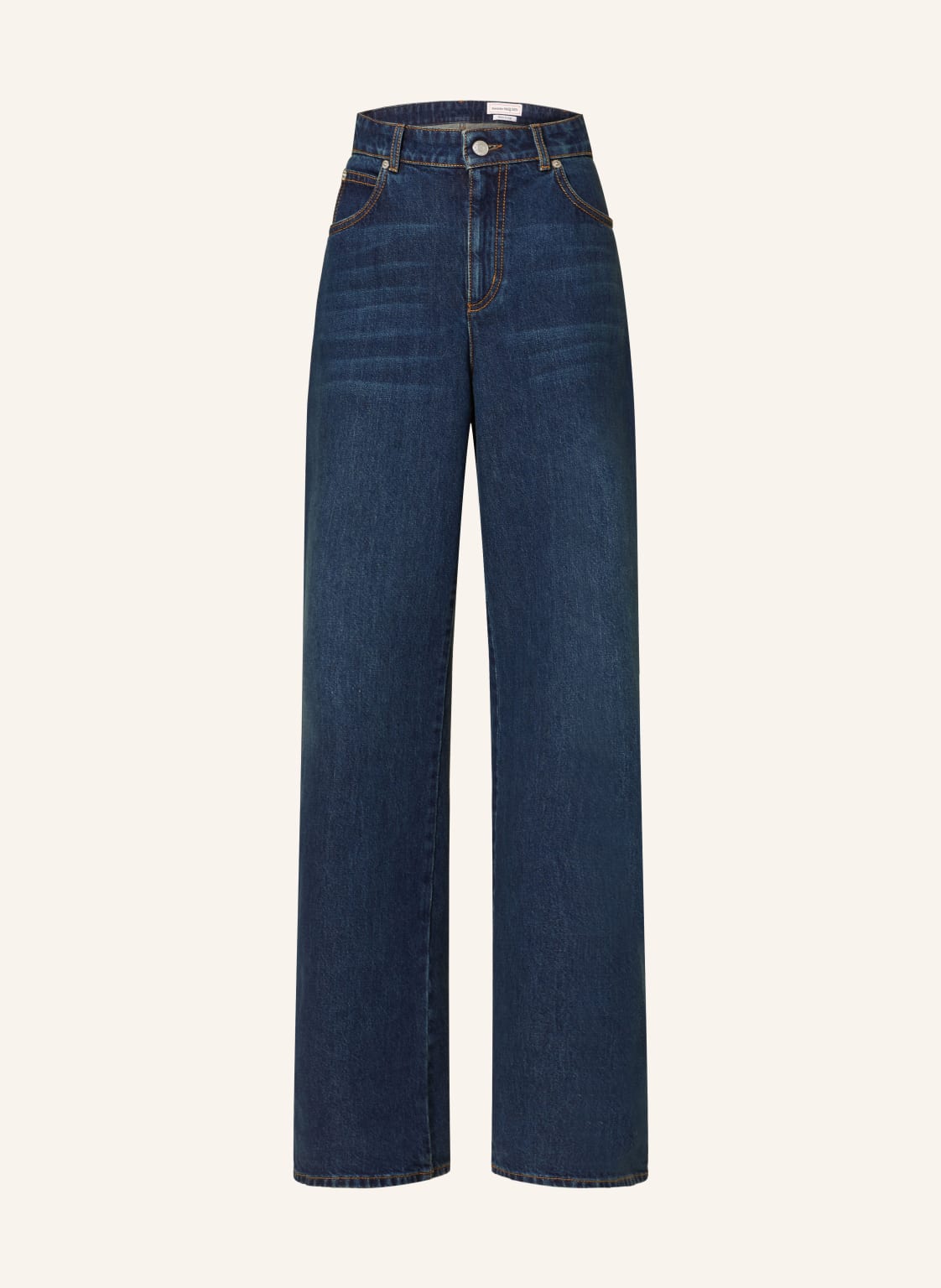 Alexander Mcqueen Straight Jeans blau von alexander mcqueen