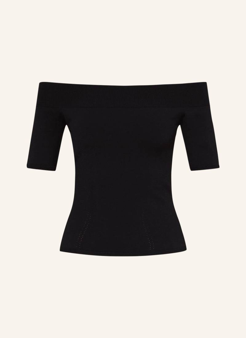 Alexander Mcqueen Strick-Shirt schwarz von alexander mcqueen