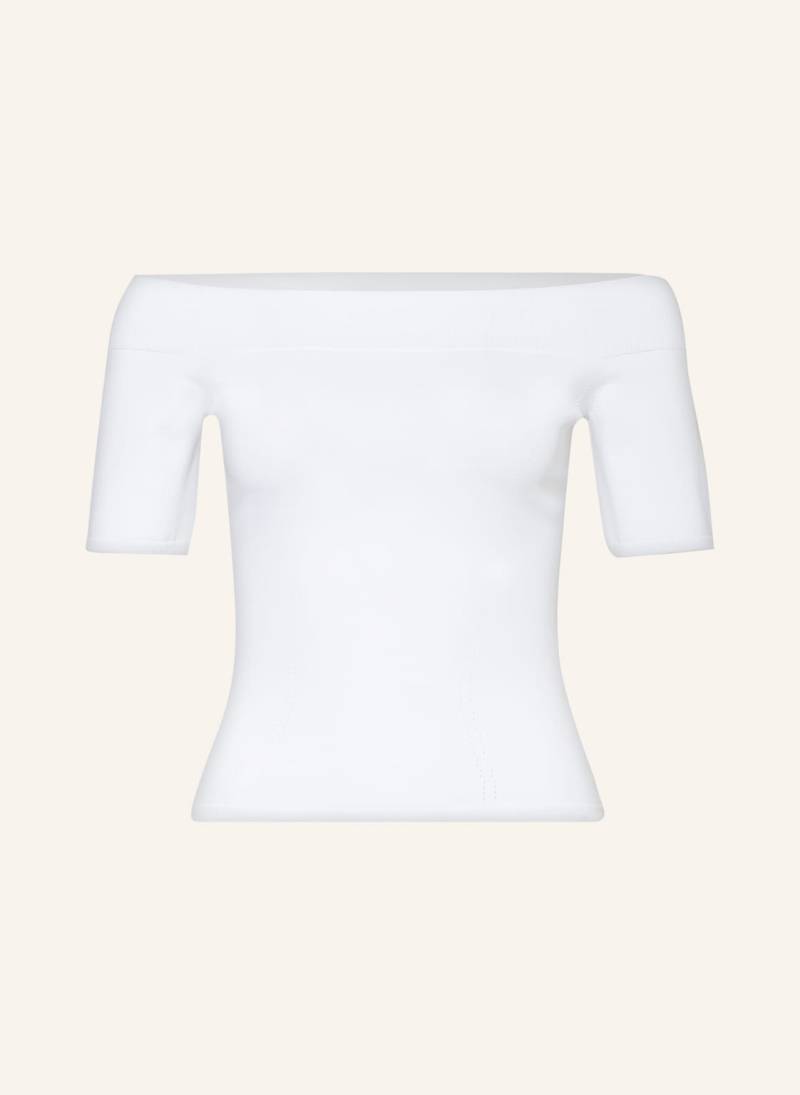 Alexander Mcqueen Strick-Shirt weiss von alexander mcqueen