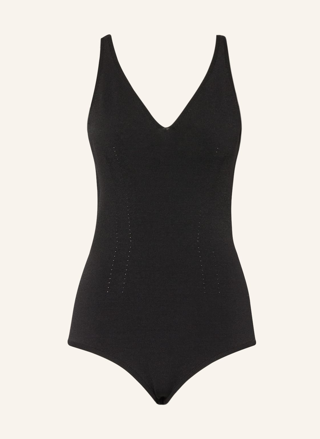 Alexander Mcqueen Strickbody schwarz Alexander Mcqueen Strickbody schwarz von alexander mcqueen