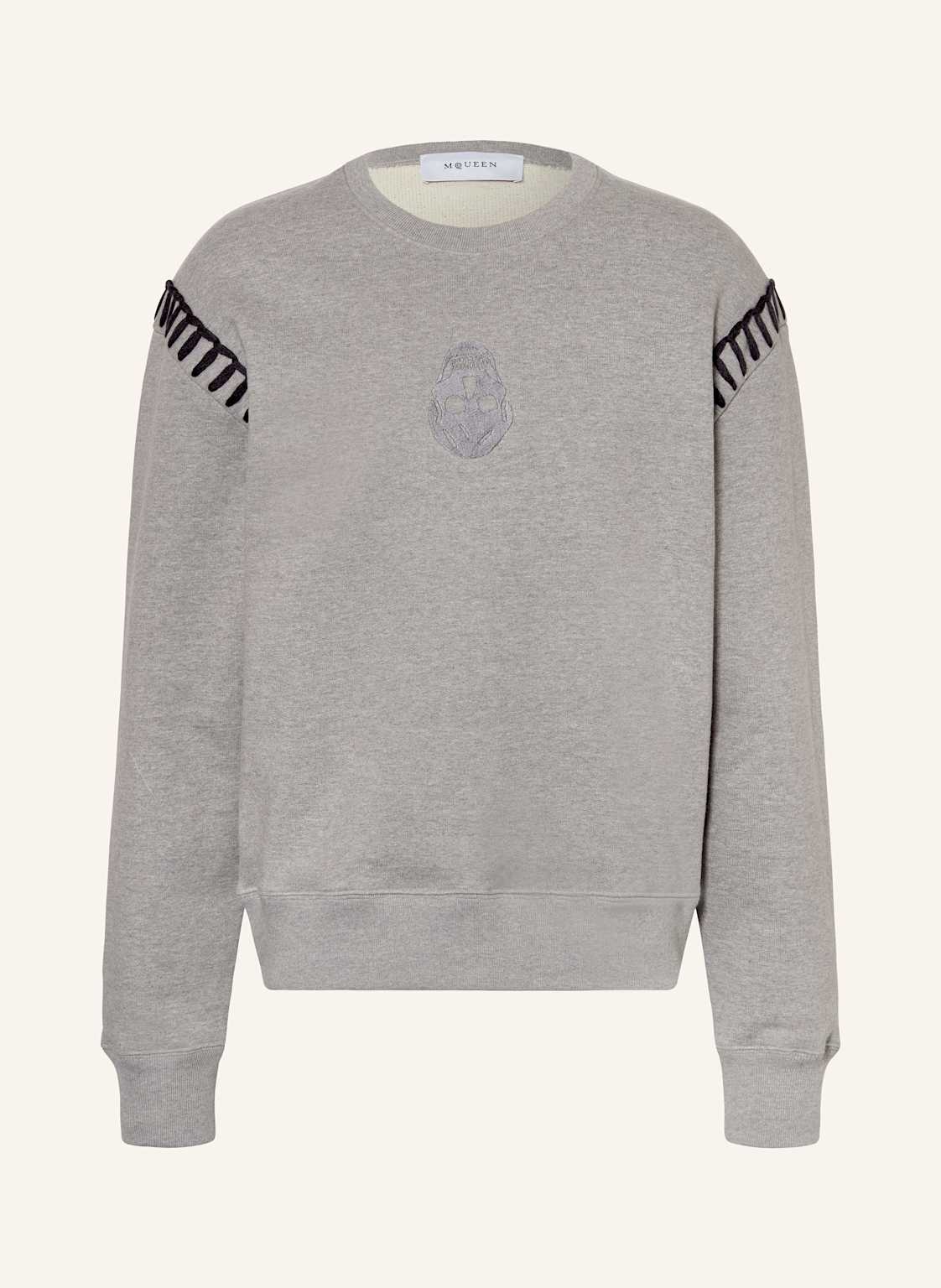 Alexander Mcqueen Sweatshirt grau von alexander mcqueen