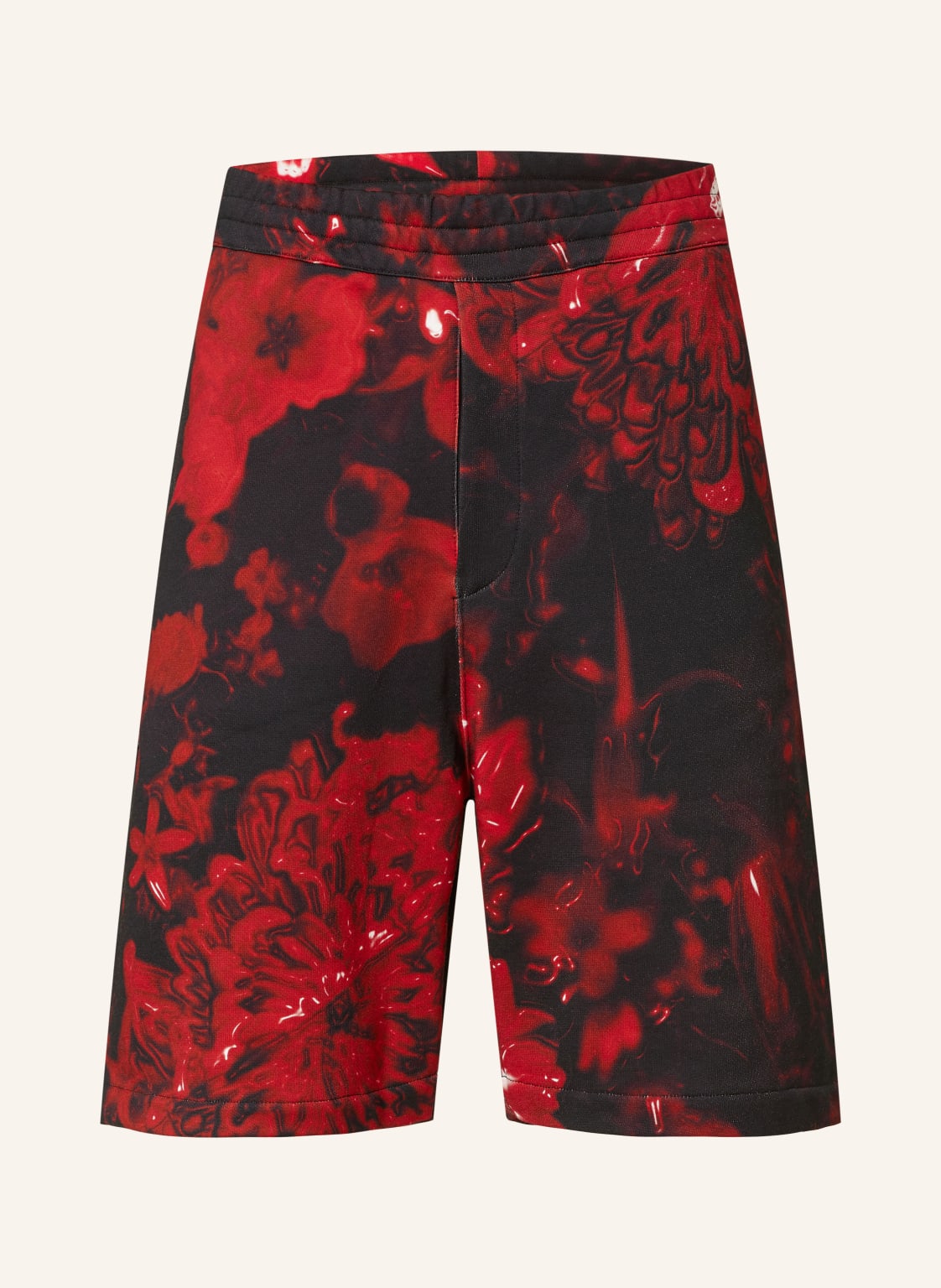 Alexander Mcqueen Sweatshorts rot von alexander mcqueen