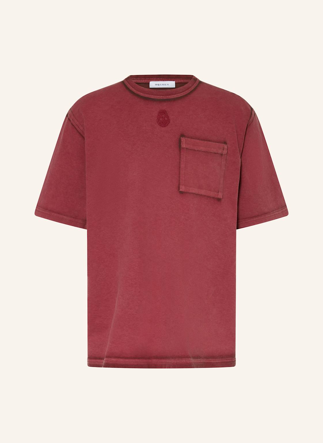 Alexander Mcqueen T-Shirt rot Alexander Mcqueen T-Shirt rot von alexander mcqueen