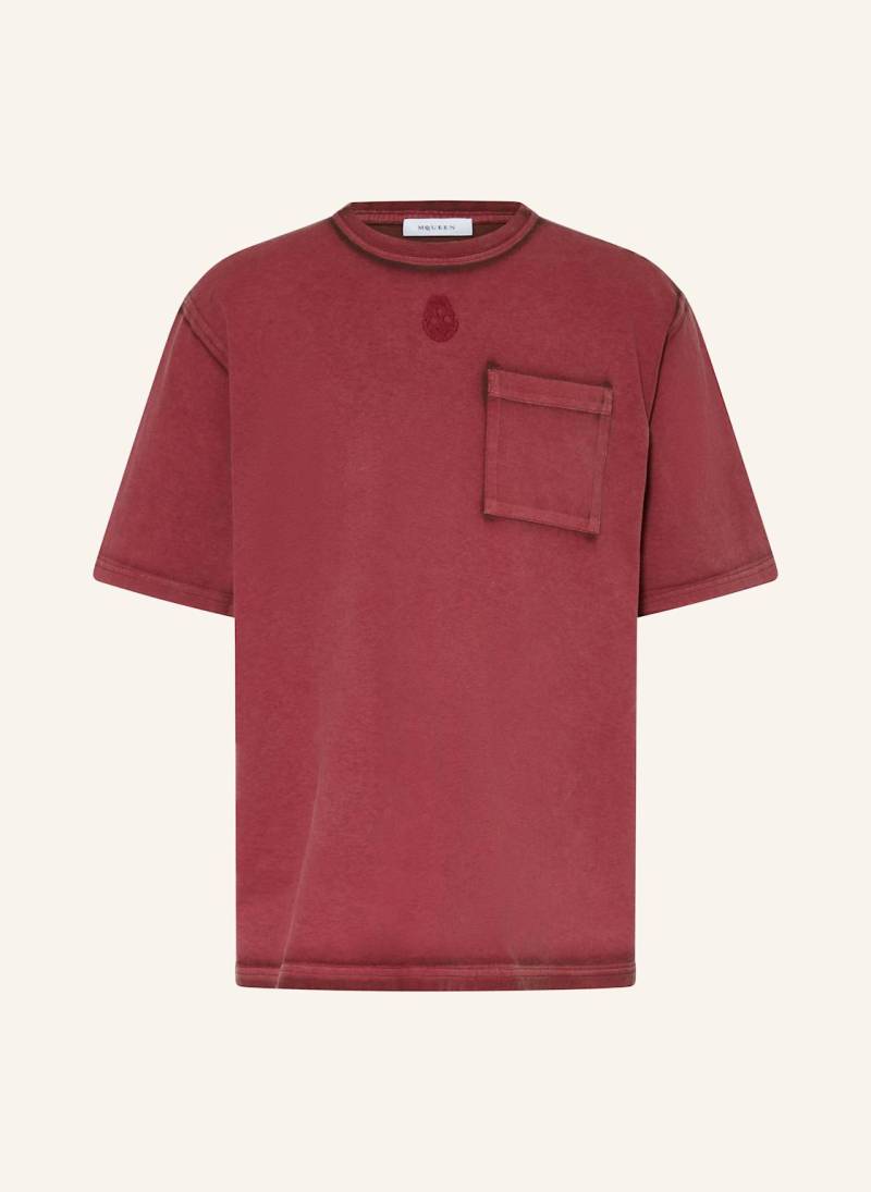 Alexander Mcqueen T-Shirt rot von alexander mcqueen