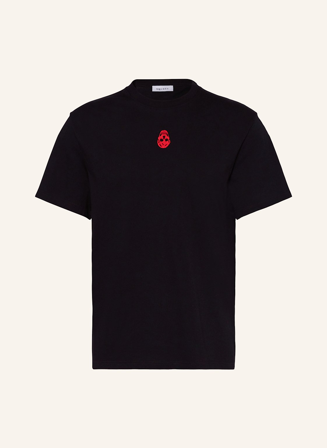 Alexander Mcqueen T-Shirt schwarz von alexander mcqueen