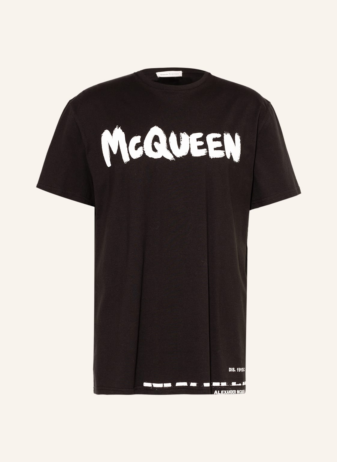 Alexander Mcqueen T-Shirt schwarz von alexander mcqueen