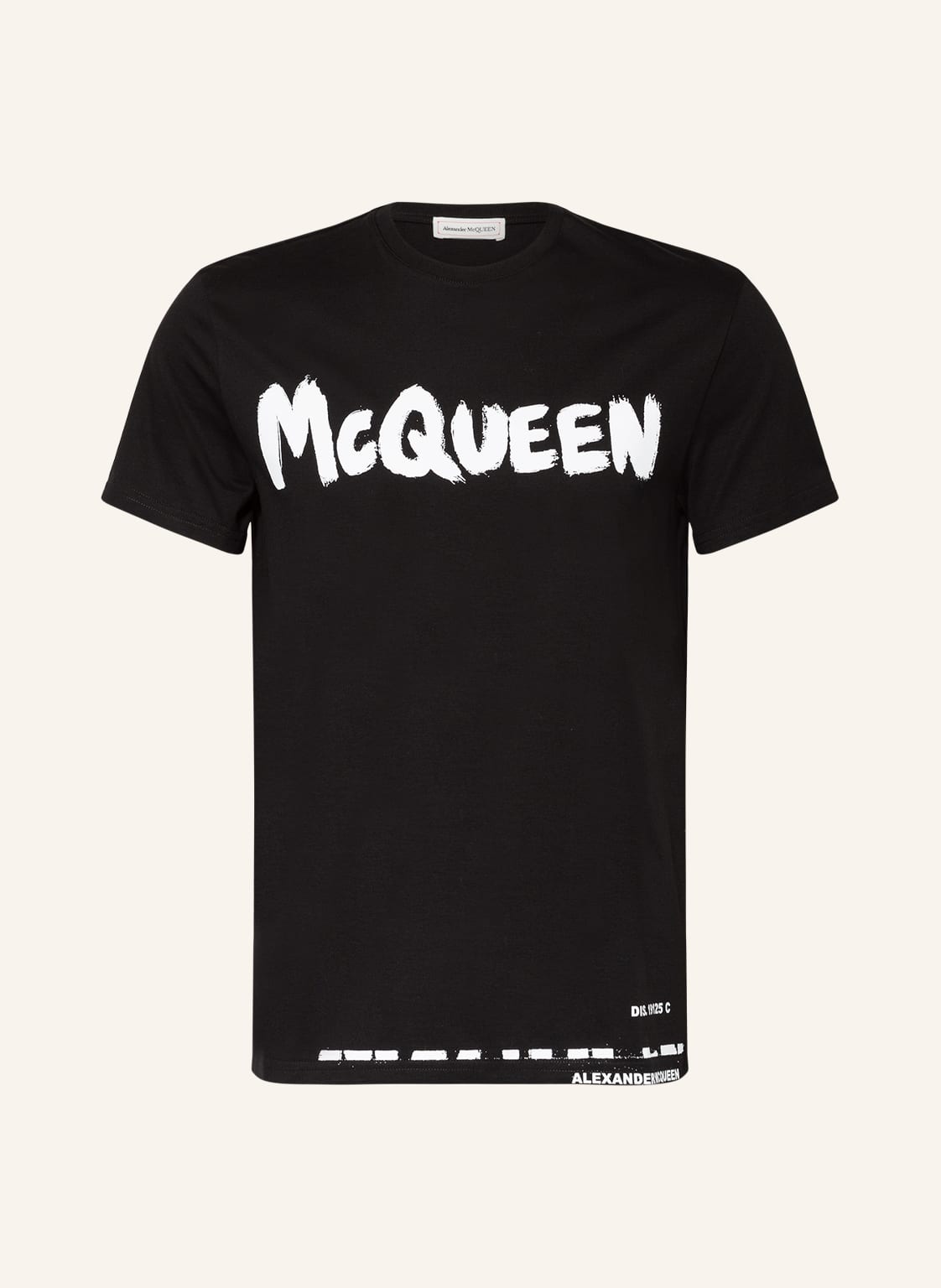 Alexander Mcqueen T-Shirt schwarz von alexander mcqueen