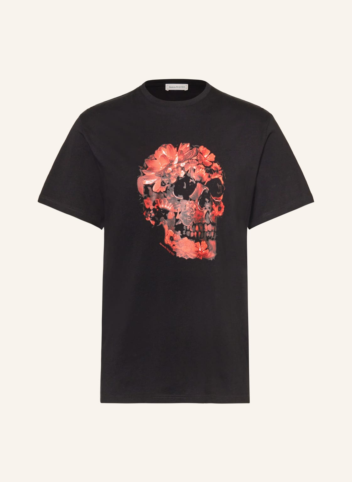 Alexander Mcqueen T-Shirt schwarz von alexander mcqueen