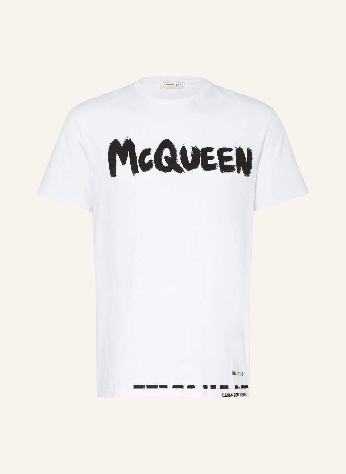 Alexander Mcqueen T-Shirt weiss von alexander mcqueen
