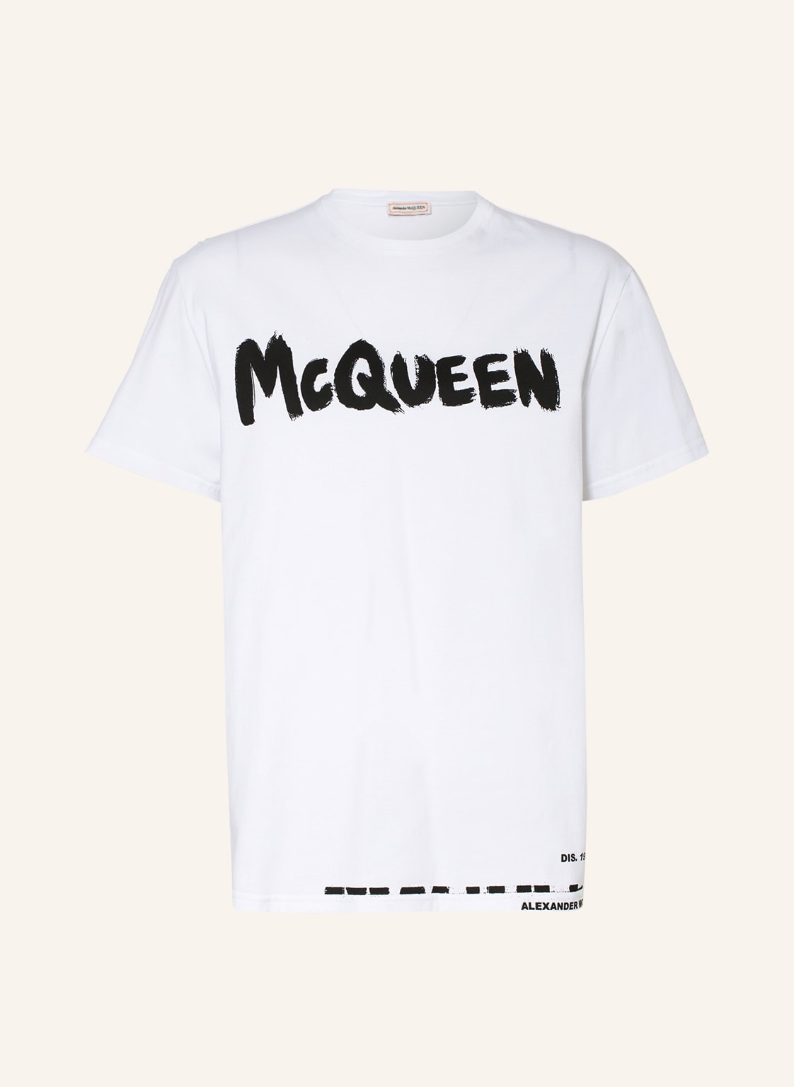 Alexander Mcqueen T-Shirt weiss von alexander mcqueen