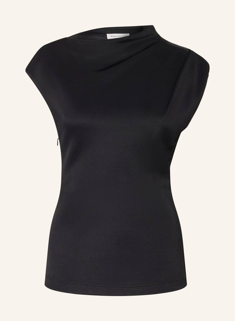 Alexander Mcqueen Top schwarz von alexander mcqueen