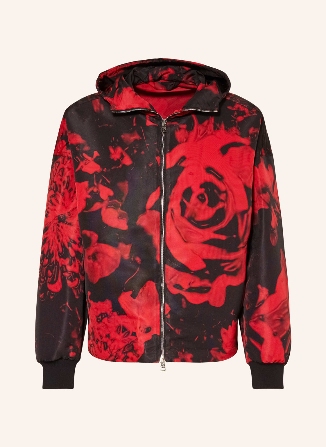 Alexander Mcqueen Windbreaker rot von alexander mcqueen