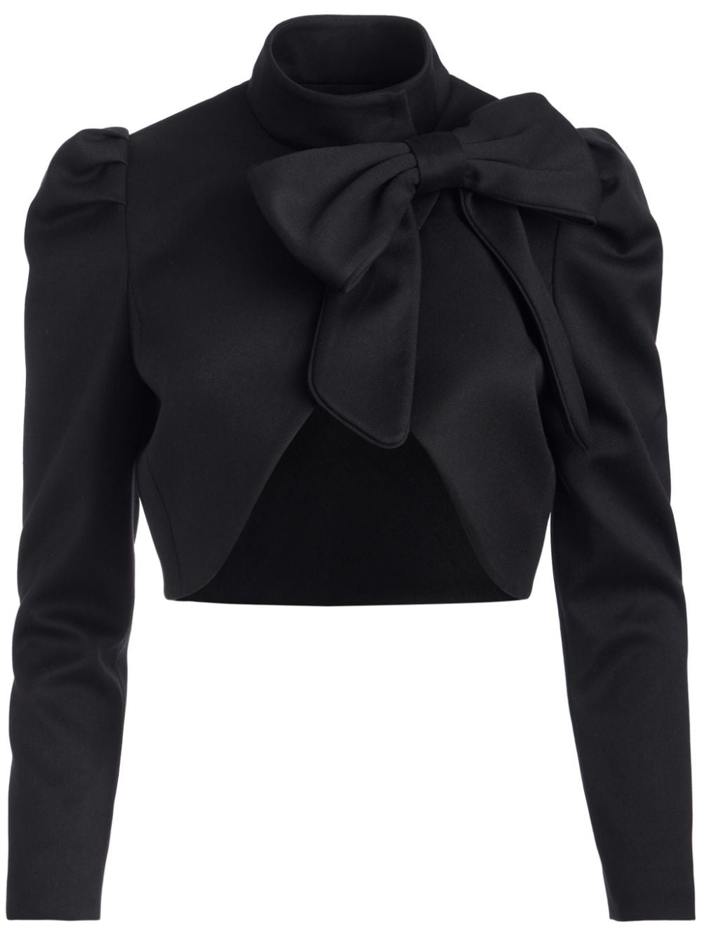 alice + olivia Addison cropped jacket - Black von alice + olivia