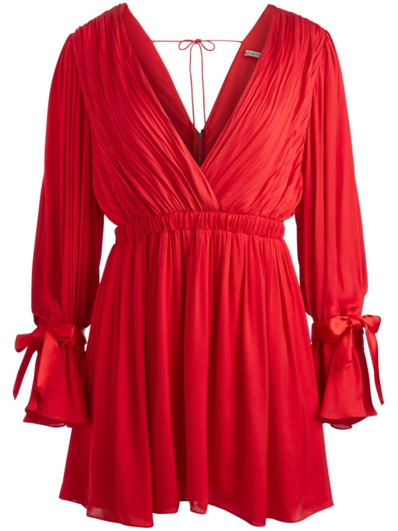 alice + olivia Clarissa dress - Red von alice + olivia