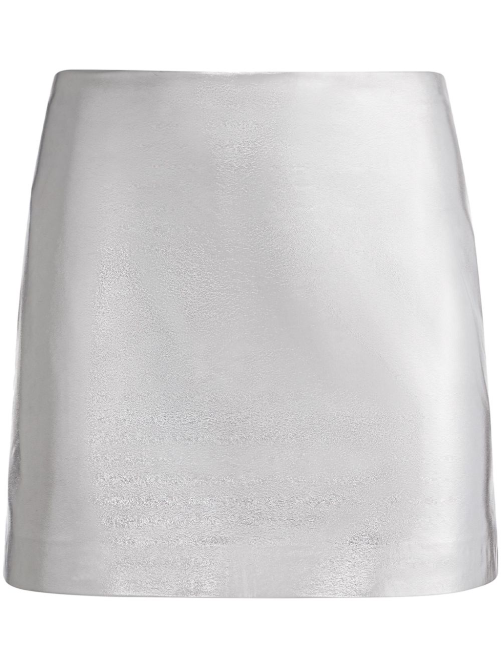 alice + olivia Elana mini skirt - Silver von alice + olivia