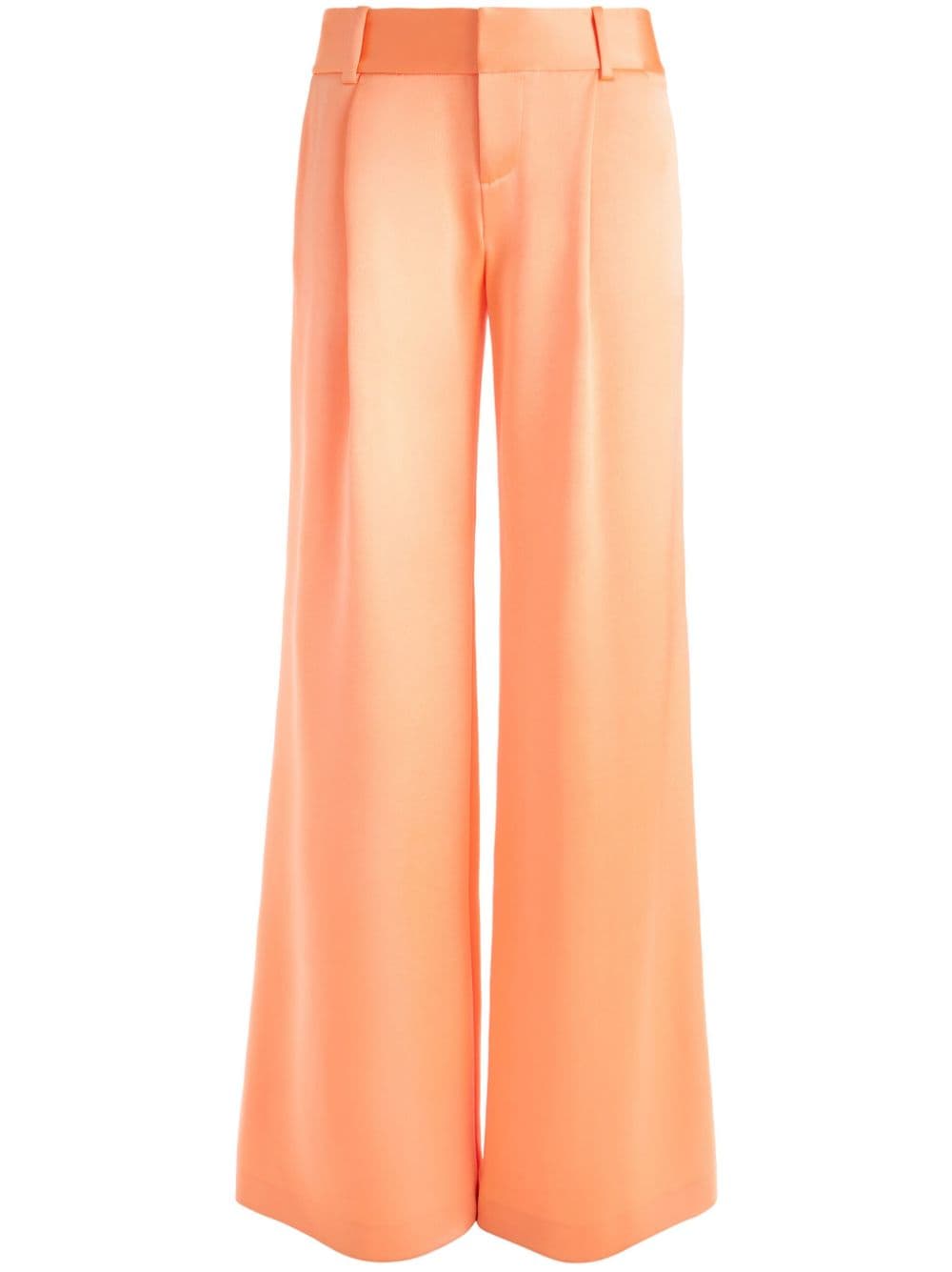 alice + olivia Eric low-rise palazzo pants - Orange von alice + olivia