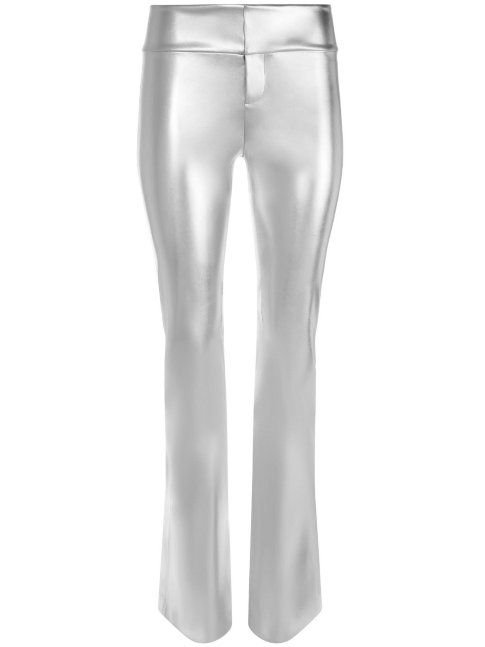 alice + olivia Flared Bootcut trousers - Silver von alice + olivia