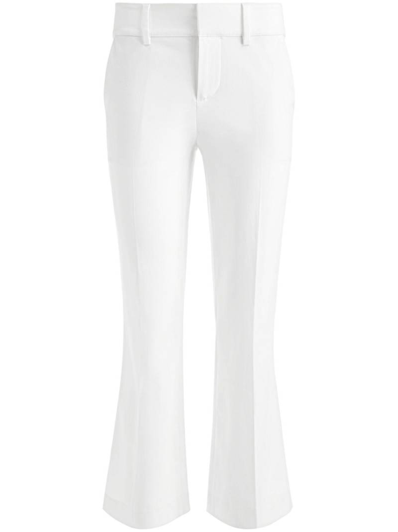 alice + olivia Janis cropped trousers - White von alice + olivia