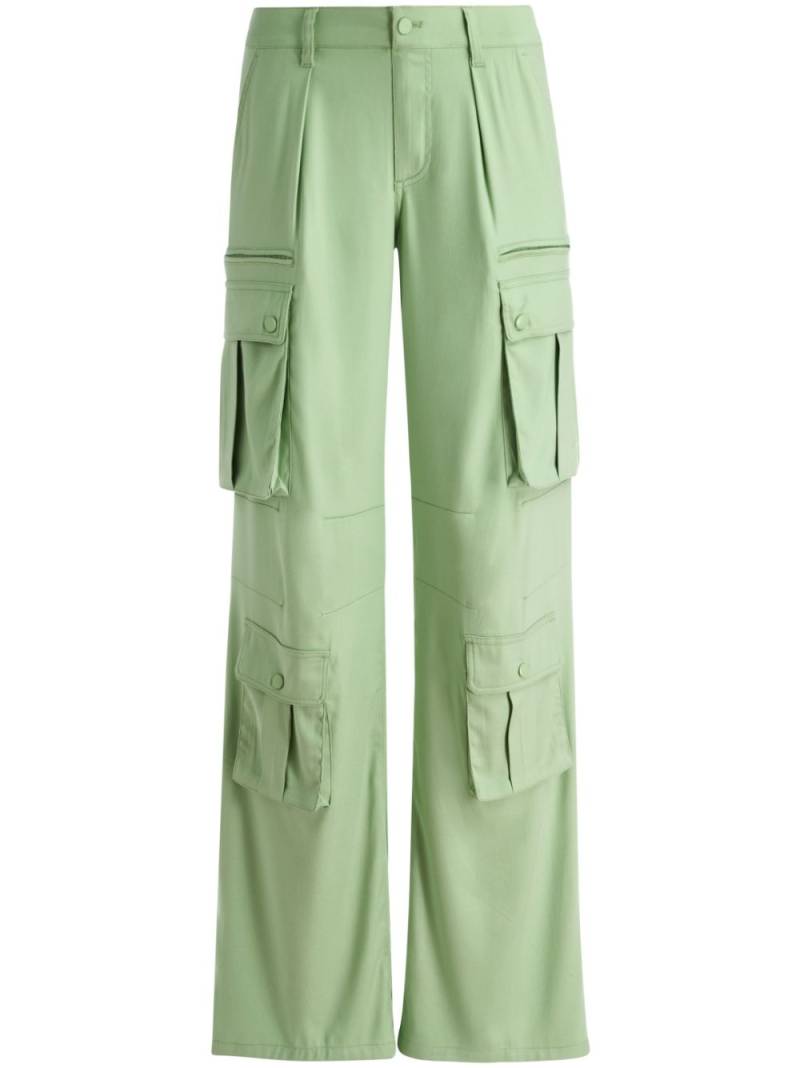 alice + olivia Joette low-rise cargo trousers - Green von alice + olivia