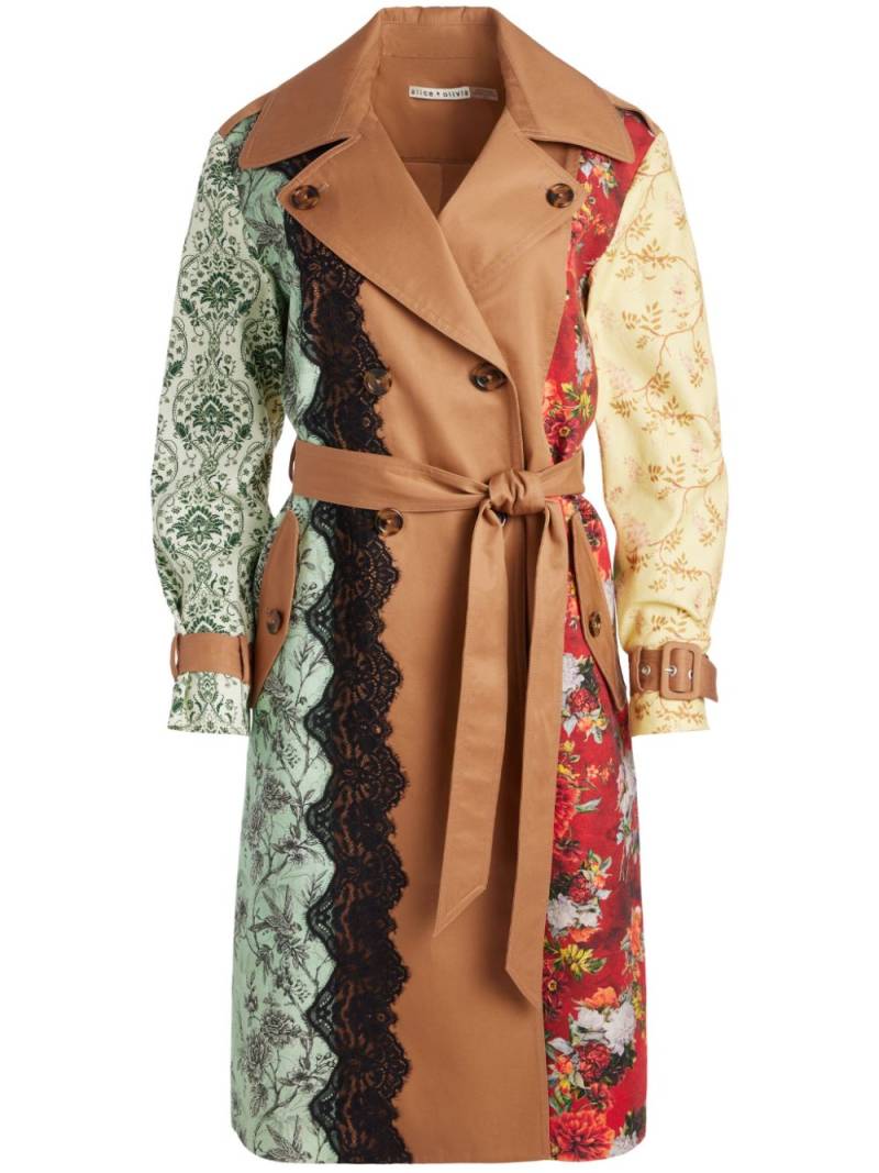 alice + olivia Keith cotton coat - Brown von alice + olivia