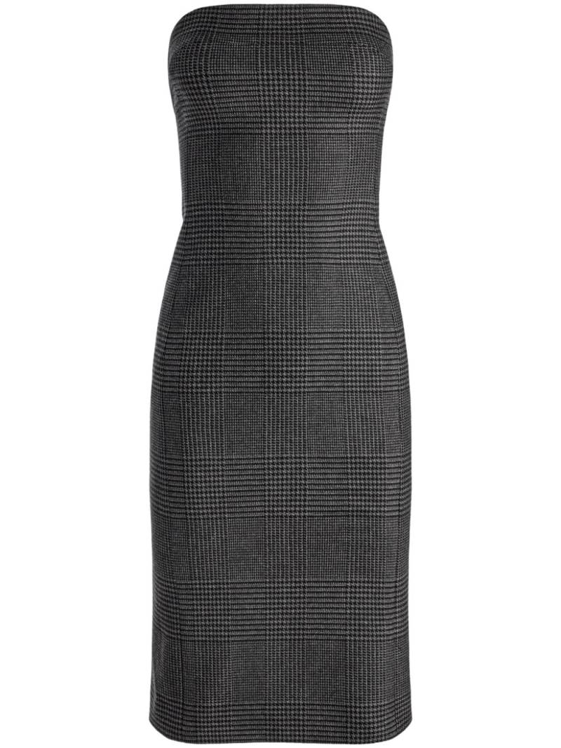 alice + olivia Kelly midi dress - Grey von alice + olivia