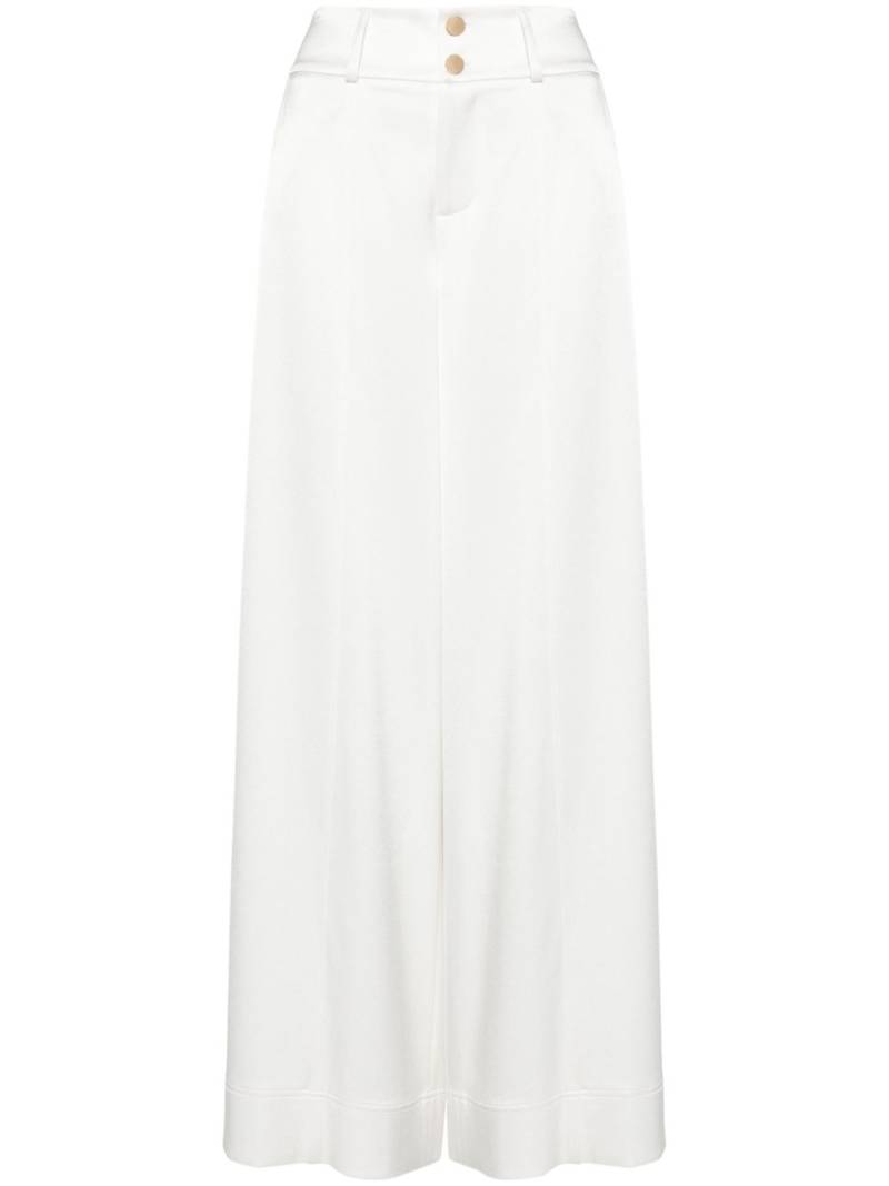 alice + olivia Mame wide-leg trousers - White von alice + olivia