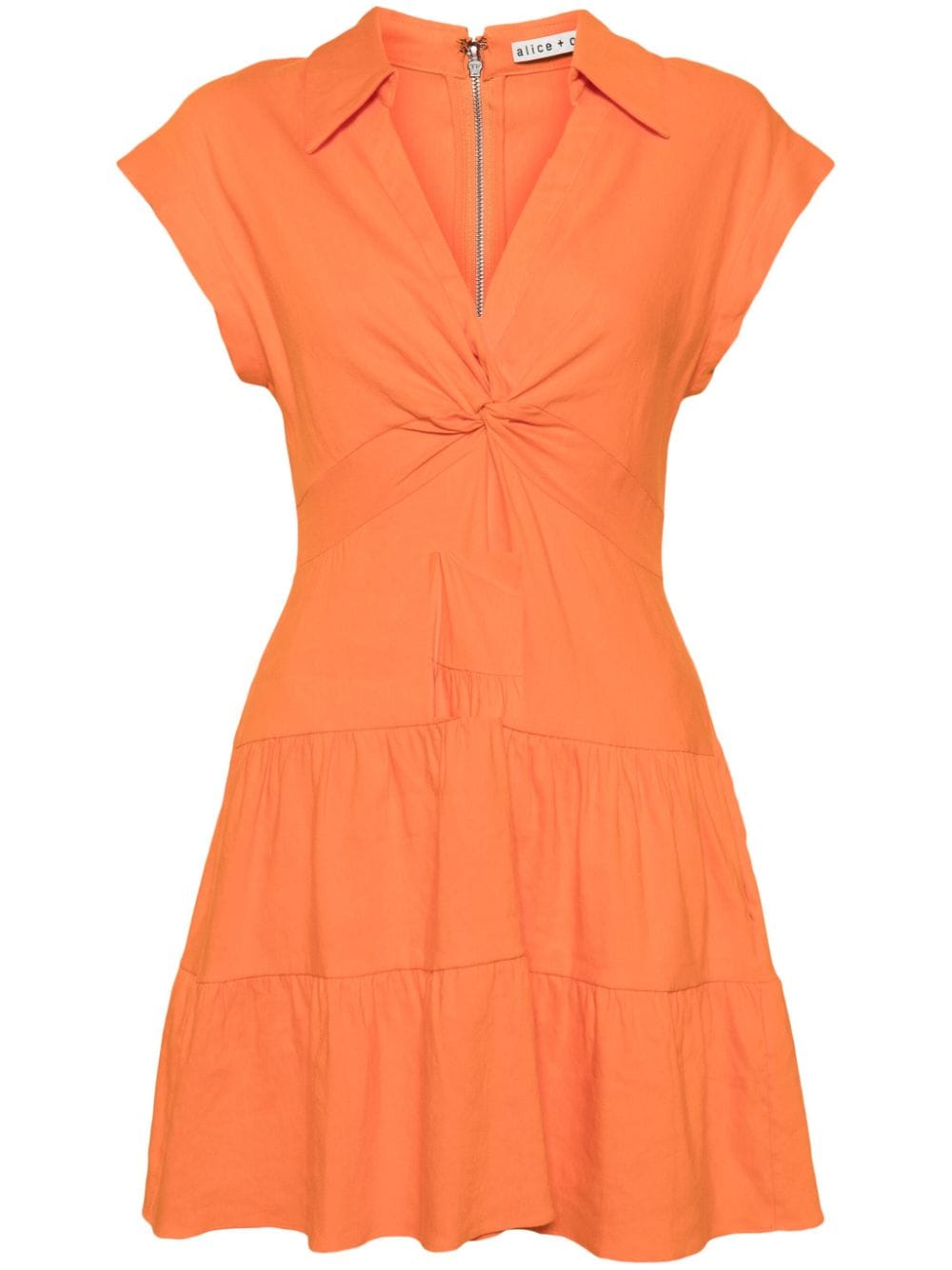 alice + olivia Mila dress - Orange von alice + olivia