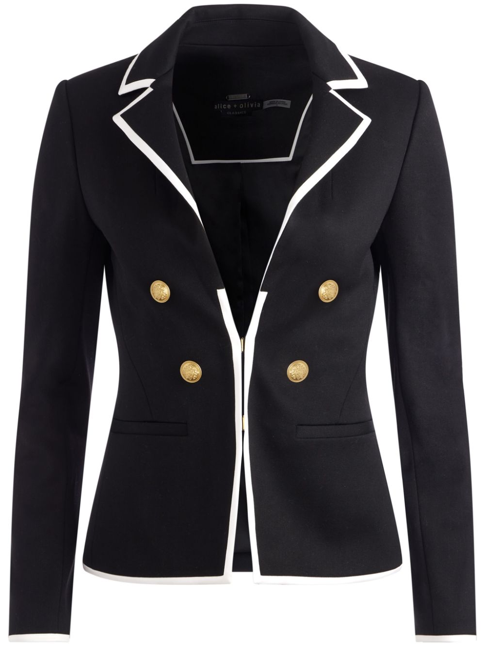 alice + olivia Mya double-breasted blazer - Black von alice + olivia