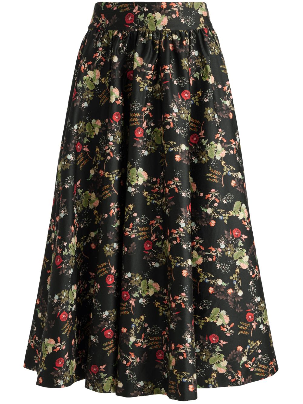 alice + olivia Nilda Voluminous maxi skirt - Black von alice + olivia