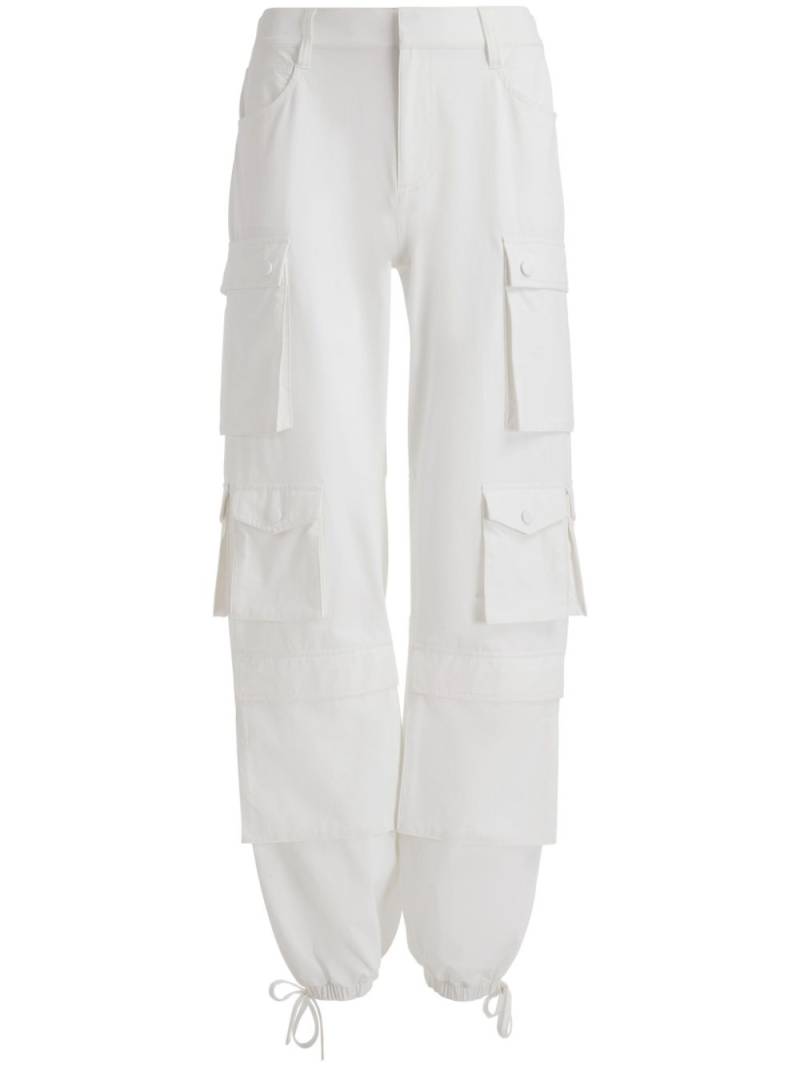 alice + olivia Olympia cargo trousers - White von alice + olivia