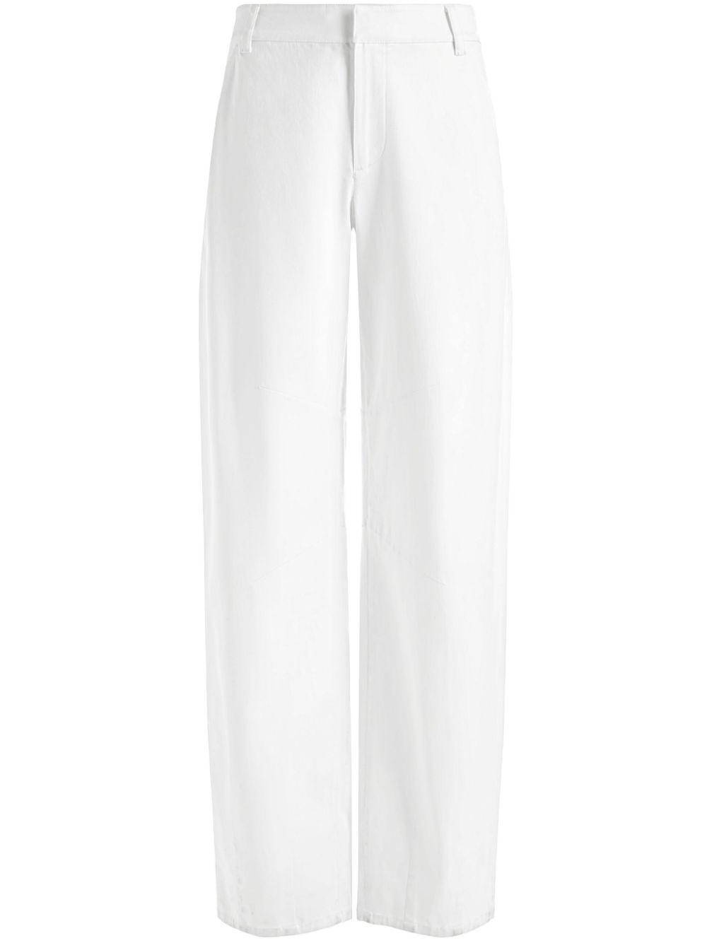 alice + olivia Porter wide-leg trousers - White von alice + olivia