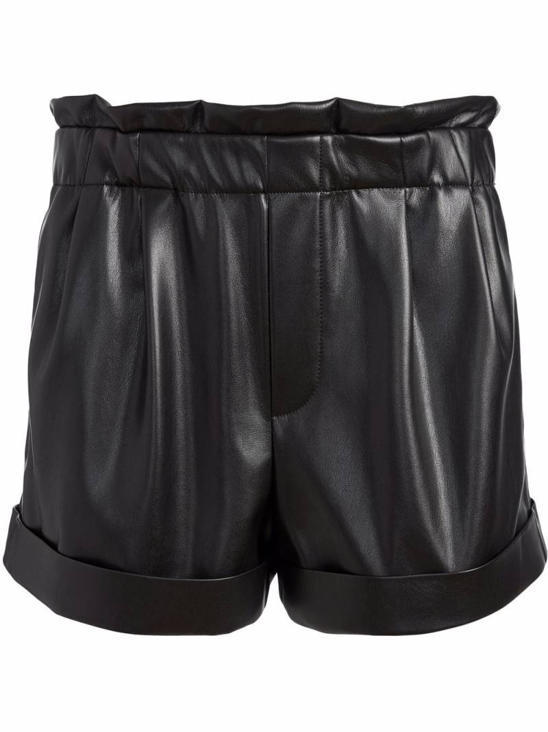 alice + olivia Reagan paperbag-waist shorts - Black von alice + olivia