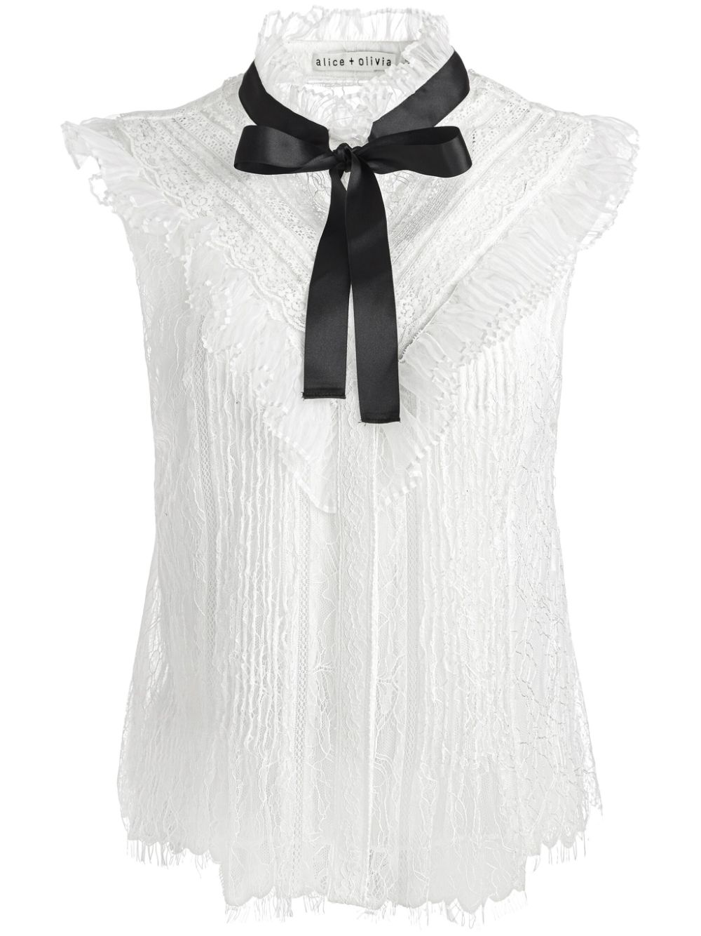 alice + olivia Rheba shirt - White von alice + olivia