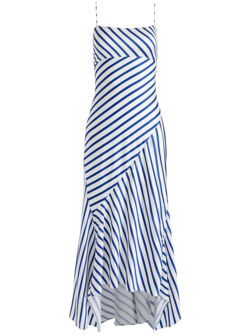 alice + olivia Rosa striped midi dress - Blue von alice + olivia