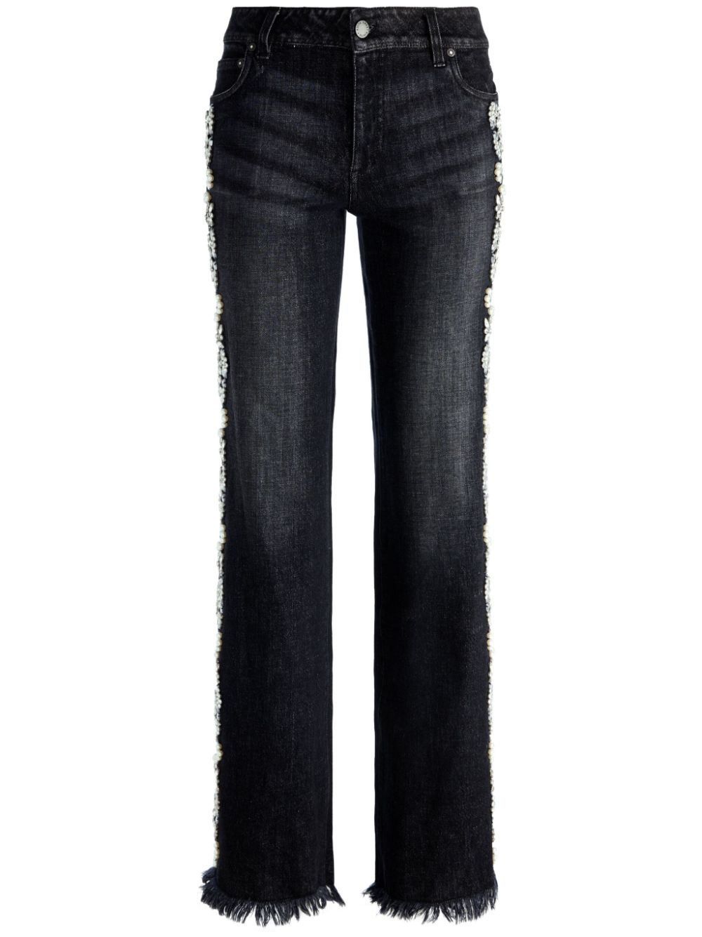 alice + olivia Roxie jeans - Black von alice + olivia