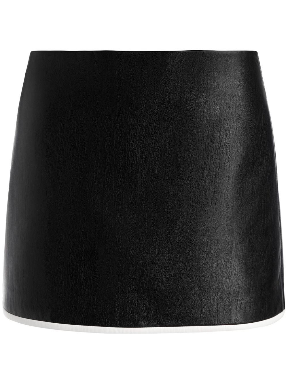 alice + olivia Rubi faux-leather miniskirt - Black von alice + olivia