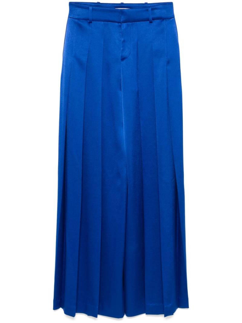 alice + olivia Simon wide-leg trousers - Blue von alice + olivia