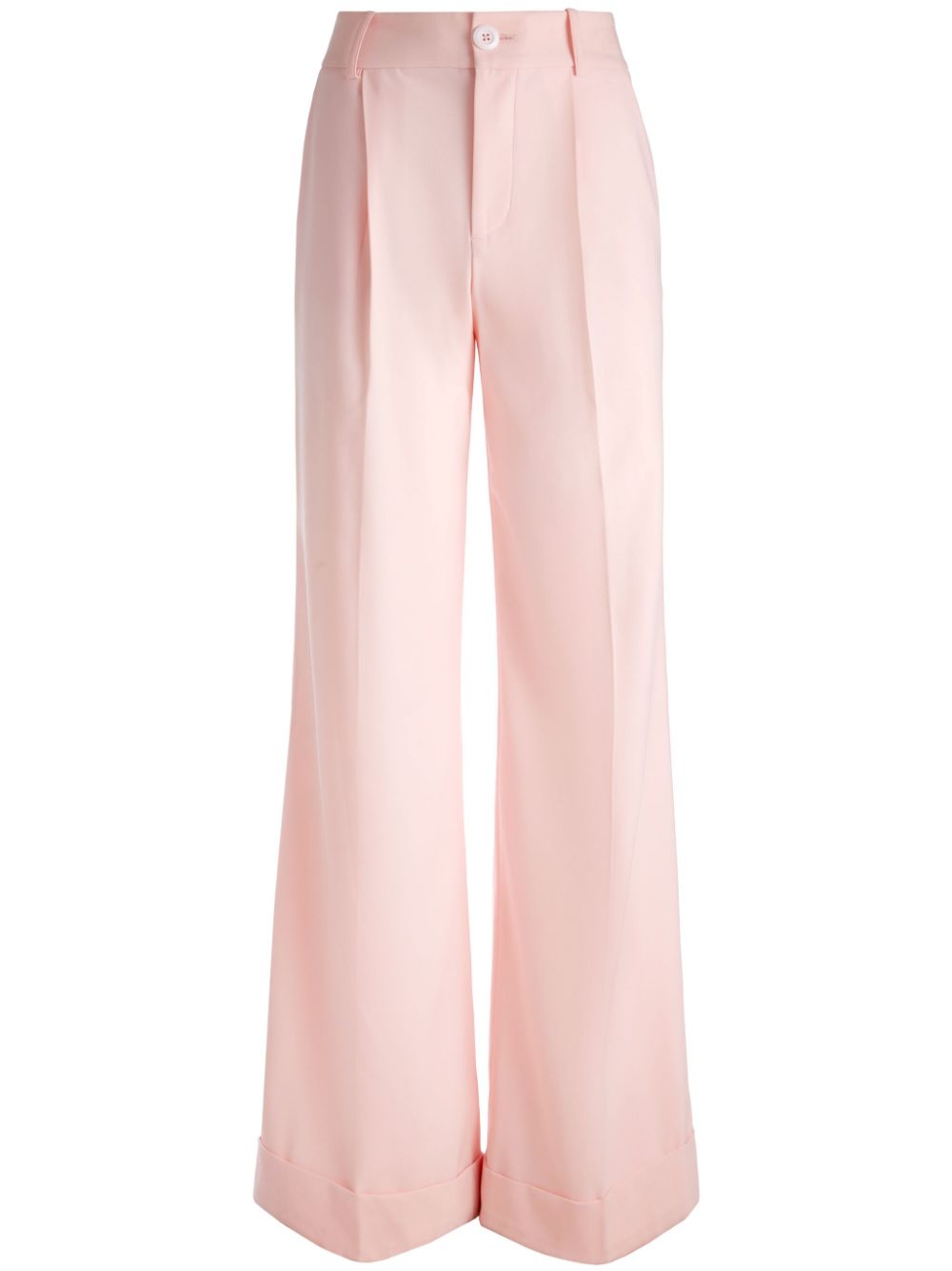 alice + olivia Tomasa high-waisted trousers - Pink von alice + olivia