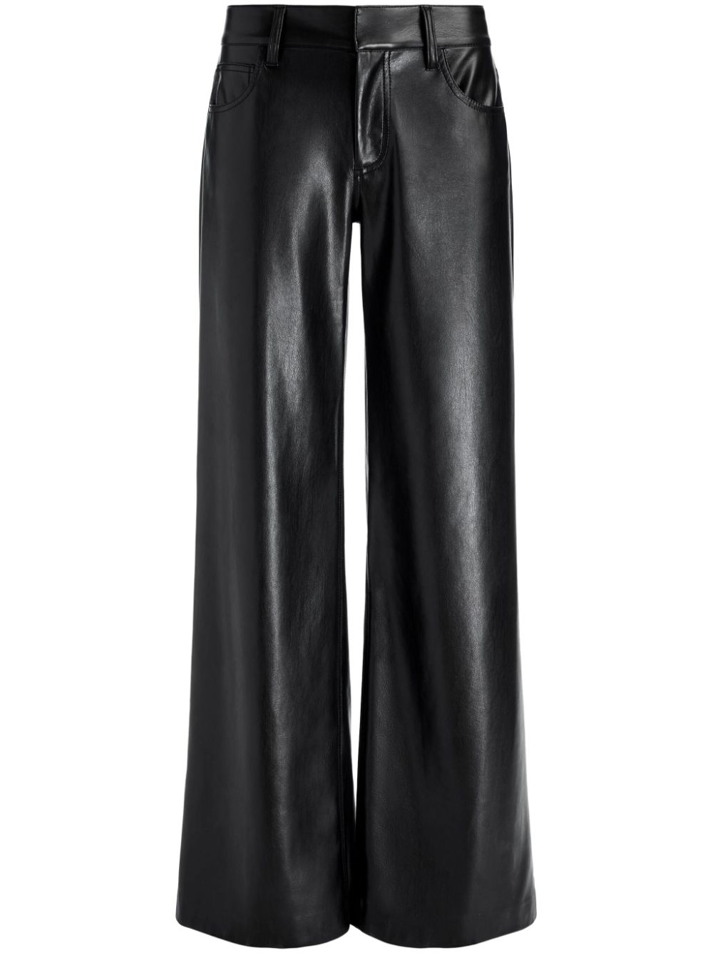 alice + olivia Trish low-rise flared trousers - Black von alice + olivia