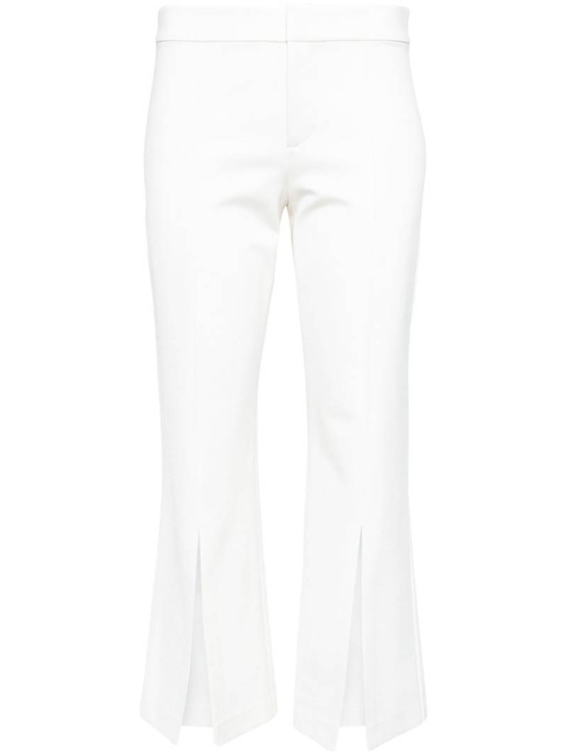 alice + olivia Walker cropped trousers - White von alice + olivia