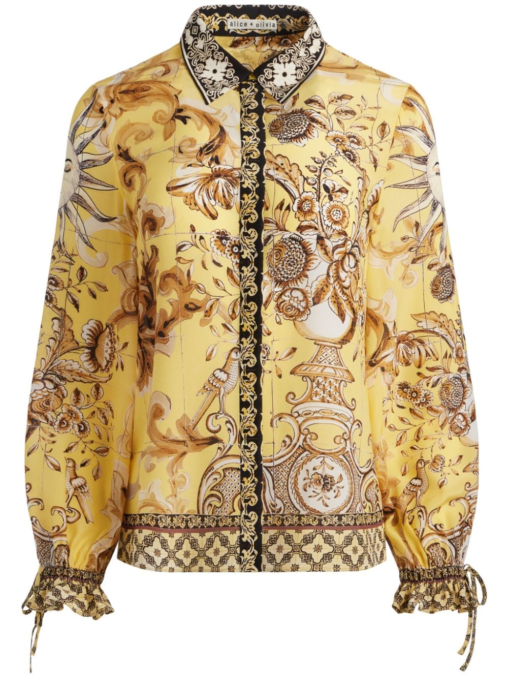 alice + olivia Willa blouse - Yellow von alice + olivia